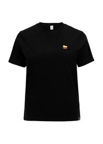 Iriedaily Burger Love T-Shirt T-Shirt Damen (Gr XL |schwarz)
