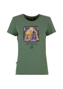 E9 Sunset T-Shirt Damen (Gr L |oliv)