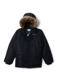 Columbia Nordic Strider II Jacket Parka Kinder (Gr XXS |schwarz |wasserdicht)