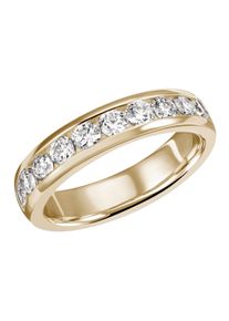 Firetti Damen Fingerring "Schmuck Geschenk Silber 925 Silberring Ring Memoire-Optik glitzernd", 52, Silber 925 (Sterlingsilber), 4,7mm, gold, Silber