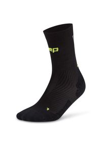 CEP Run Ultralight Socks Mid Cut 40 Laufsocken Herren (Gr III |schwarz)