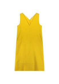 Jeanne Baret Sunflower Dress Kleid Damen (Gr 44 |gelb)