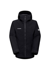 Mammut Crater IV Hardshell Hooded Jacket Regenjacke Herren (Gr M |schwarz |wasserdicht)