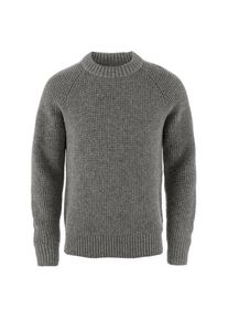 Fj&auml;llr&auml;ven Fj&auml;llr&auml;ven &Ouml;vik Waffle Knit Wollpullover Herren (Gr XS |grau)