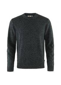 Fjällräven Fjällräven Övik Round-Neck Sweater Pullover Herren (Gr M |schwarz)