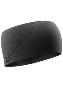 Stirnband Salomon RS Pro Headband (Gr One Size |schwarz/grau)