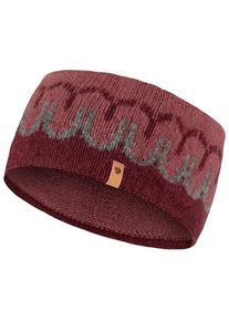 Fjällräven Stirnband Fjällräven Övik Path Knit Headband (Gr One Size |rot)