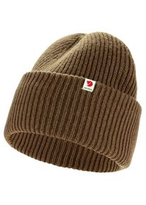 Fjällräven Fjällräven Fjällräven Heavy Beanie Mütze Bouldern (Gr One Size |braun)