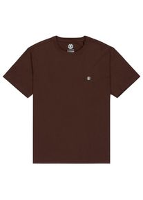 Element Crail Short Sleeve T-Shirt Men (Gr S |braun)