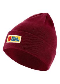 Fjällräven Mütze Fjällräven Vardag Classic Beanie (Gr One Size |rot)
