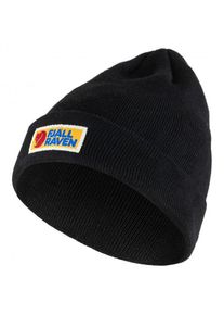 Fjällräven Mütze Fjällräven Vardag Classic Beanie (Gr One Size |schwarz)
