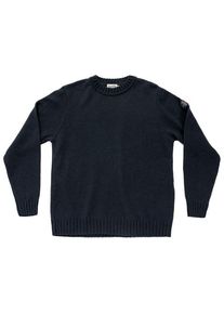 DEVOLD Nansen Refined Sweater Wollpullover (Gr S |blau)