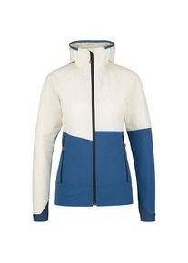 Ortovox Punta Berrino Hooded Jacket Softshelljacke Women (Gr M |wei&szlig;/blau)