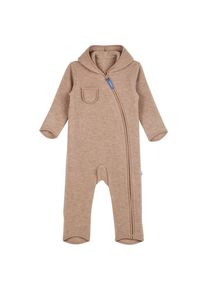 Finkid Puku Wool Overall Kinder Alltag (Gr 60/70 |braun)