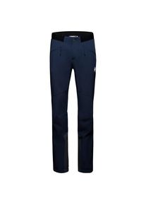 Mammut Aenergy Softshell Hybrid Pants Skitourenhose Herren Hochtouren (Gr 52 - Regular |blau)