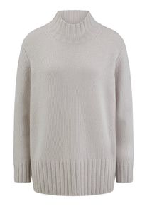 include - Long-Pullover, beige, Gr. 36 / S - Schurwolle