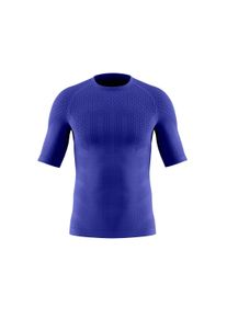 Bauerfeind Sports Herren Compression Shirt Short Sleeve blau