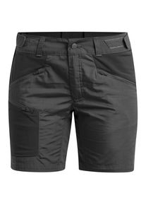 Trekkinghose Lundhags Makke Light Shorts Damen (Gr 46 |grau/schwarz)