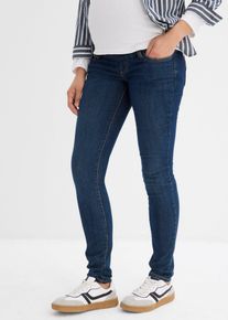 bonprix Umstandsjeans mit Bio-Baumwolle Skinny, blau, Gr.44, Skinny Jeans f&uuml;r die Schwangerschaft, 82% Baumwolle (organic)