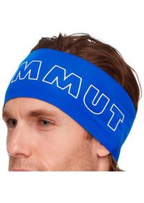 Stirnband Mammut Aenergy Headband (Gr One Size |blau)