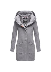 Marikoo Damen Hochwertiger Wintermantel Mantel Trenchcoat Mit Kapuze Maikoo