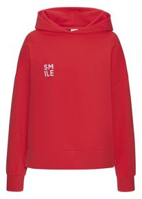 Lascana Kapuzensweatshirt mehrfarbig Gr. 32/34 für Damen. Rundhals und Drucke. Figurumspielend. Nachhaltig.