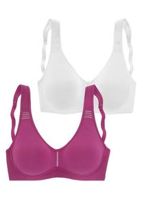Petite Fleur T-Shirt-BH pink Gr. 100C. Ohne Bügel. Nachhaltig.