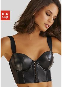 Petite Fleur Gold Corsage schwarz Gr. 90 Cup B für Damen