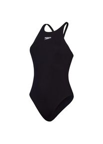 Speedo Endurance+ V Back Swimsuit Badeanzug Damen (Gr 46 |schwarz)