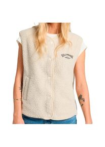 Billabong Be Happy Vest Fleeceweste Women (Gr XS |beige)