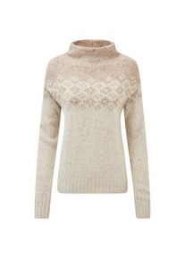 Sherpa Mandari Mock Neck Sweater Merinopullover Women (Gr XXL |beige)