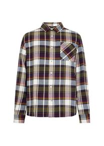 KnowledgeCotton Apparel Regular Light Flannel Checkered Hemd Herren (Gr L |grau)