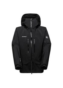 Mammut Crater Pro Hardshell Hooded Jacket Regenjacke Herren (Gr XXL |schwarz |wasserdicht)