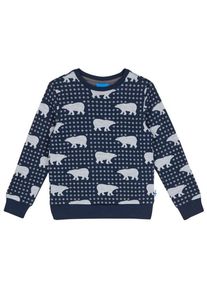 Woll- & Merinopullover Finkid Uniikki Nordik Kinder (Gr 90/100 |blau)