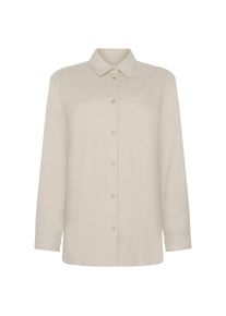 KnowledgeCotton Apparel Regular Fit Heavy Twill Bluse Women (Gr XS |beige)