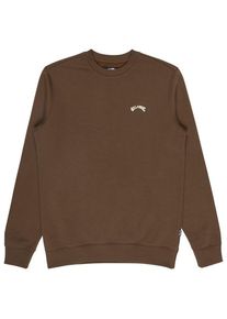 Pullove Billabong Arch Crew Herren (Gr XL |braun)