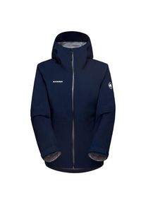 Regenjacke Mammut Linard Guide Hardshell Hooded Jacket Damen (Gr M |blau |wasserdicht)