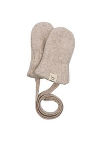MaxiMo Baby's Fausthandschuh Ohne Daumen Handschuhe Kinder (Größe 3 Months |braun)