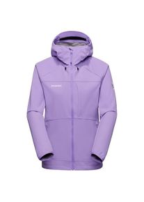 Mammut Ultimate Comfort Softshell Hooded Jacket Softshelljacke Women (Gr M |lila)