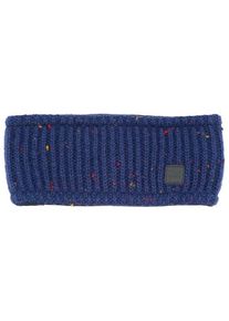 MaxiMo Stirnband gerade mit Effektgarn Stirnband Kinder (Größe 51-53 cm |blau)