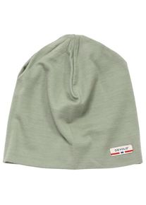 DEVOLD Breeze Plus Merino 200 Beanie Mütze (Gr 58 cm |oliv/grau)