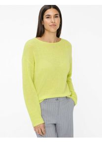 Brax Damen Strickpullover Style LISA lemon grass, hellgr&uuml;n, Gr. 44