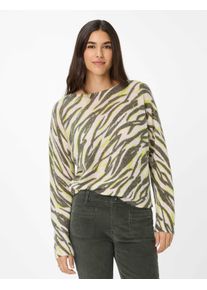 Brax Damen Strickpullover Style LISA lemon grass, gr&uuml;n, Gr. 34