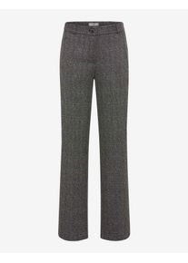 Raphaela by Brax Damen Marlenehose Style PEGGY FLARED BLACK, schwarz, Gr. 40K