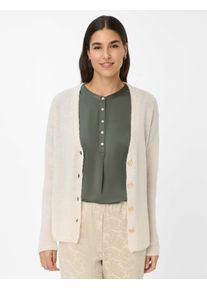 Brax Damen Strickpullover Style ALICIA canvas, cremewei&szlig;, Gr. 44