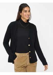 Brax Damen Strickpullover Style ALICIA black, schwarz, Gr. 42