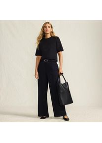 LANDS' END Softe Hose aus Modal-Mix, Damen,  Schwarz, Polyester/Baumwolle Modal, by Lands' End