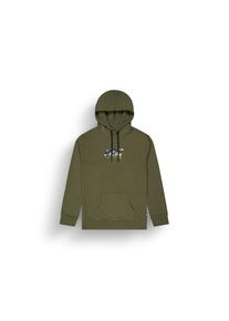 PICTURE Basement Camo Printed Hoodie Hoodie Men (Gr L |oliv)