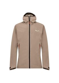 Salewa Puez GTX 3L Epe Jacket Regenjacke Men (Gr 46 |beige/braun |wasserdicht)
