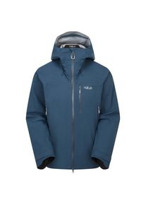 Rab Firewall Mountain Jacket Regenjacke Men (Gr S |blau |wasserdicht)